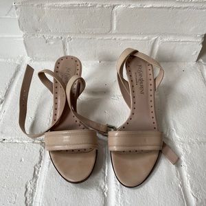 Vintage Yves Saint Laurent Wrap Heels
